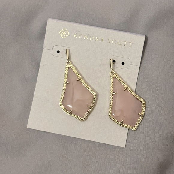 NEW with tags Kendra Scott Gold and Pink Earrings - Picture 1 of 7